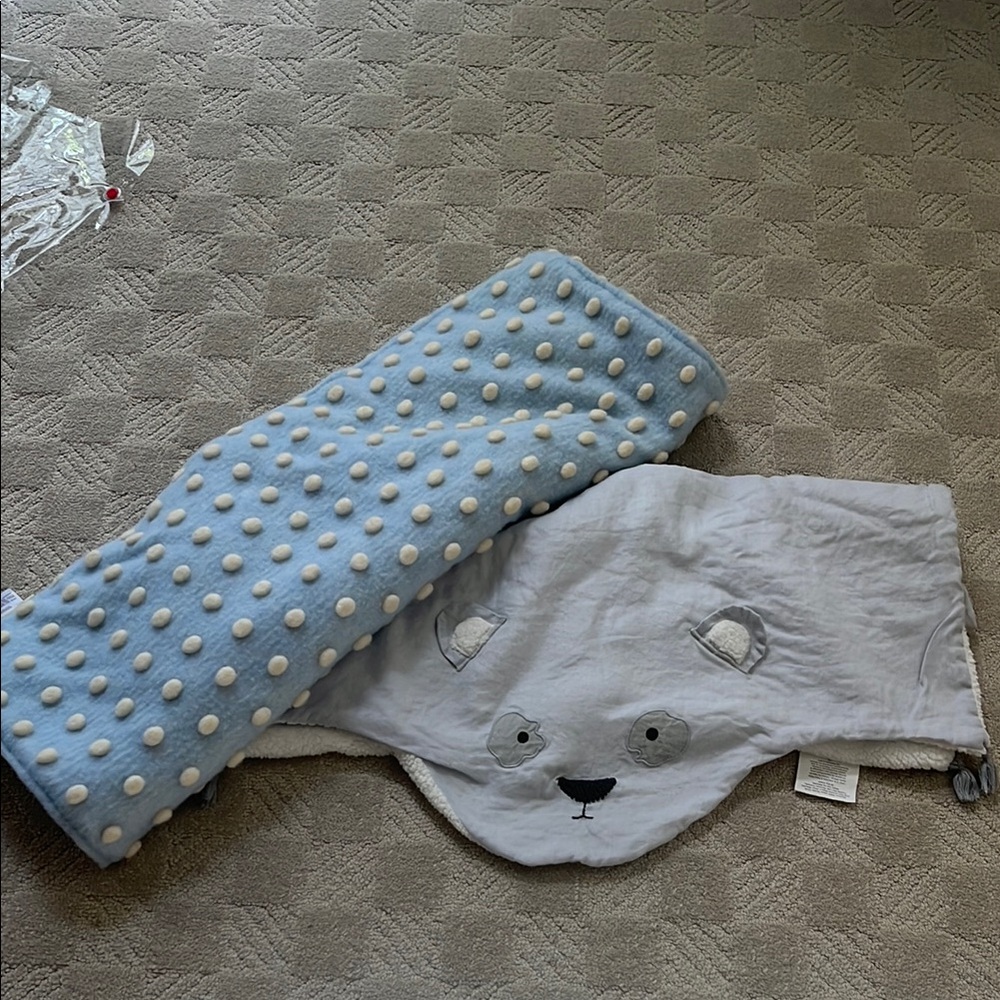 Set of 2 Pottery Barn Kids Blankets